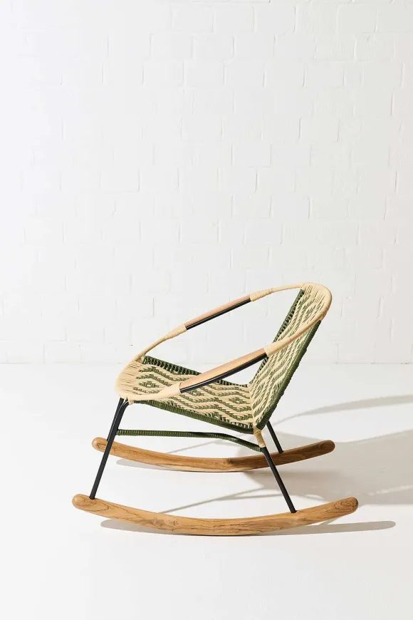 Tucurinca | Dorothee Schumacher Tucurinca Rocking Chair Verde Militar