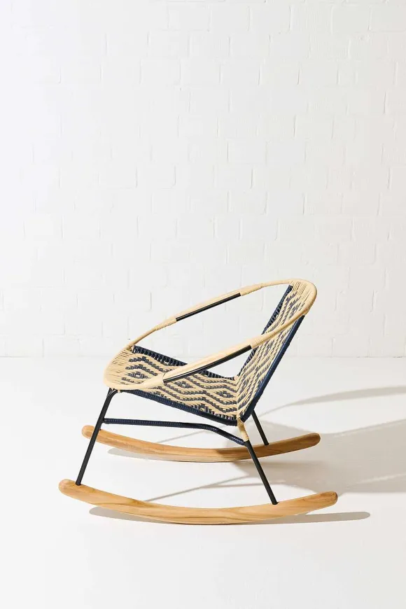 Tucurinca | Dorothee Schumacher Tucurinca Rocking Chair Dark Blue