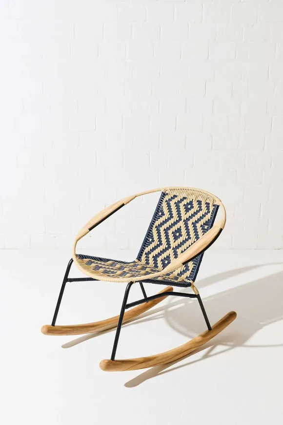 Tucurinca | Dorothee Schumacher Tucurinca Rocking Chair Dark Blue