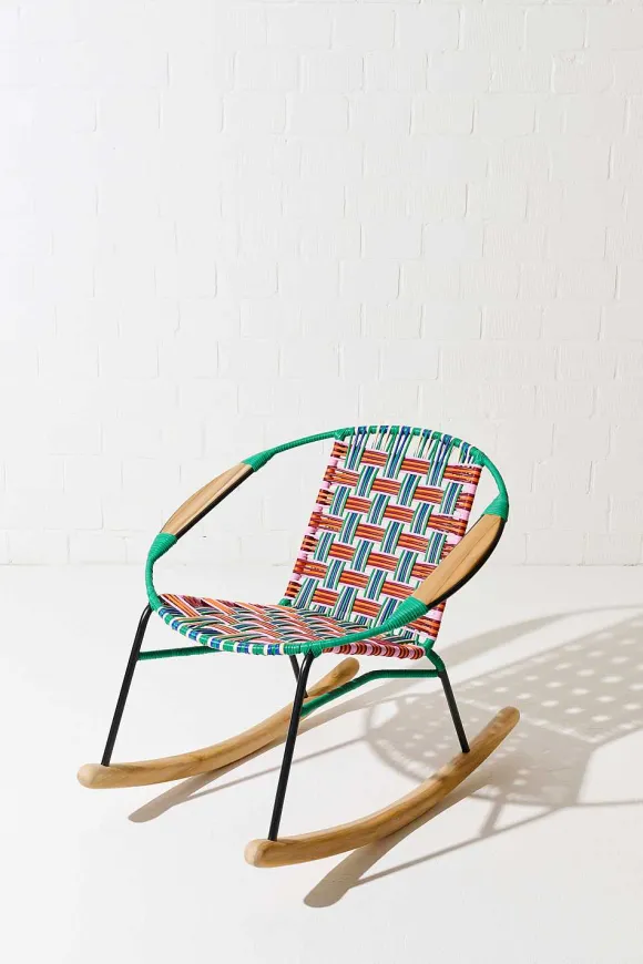 Tucurinca | Dorothee Schumacher Tucurinca Rocking Chair Rojo Azul Mix